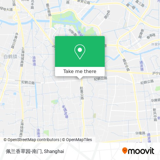 佩兰香草园-南门 map