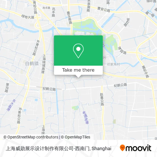 上海威勋展示设计制作有限公司-西南门 map