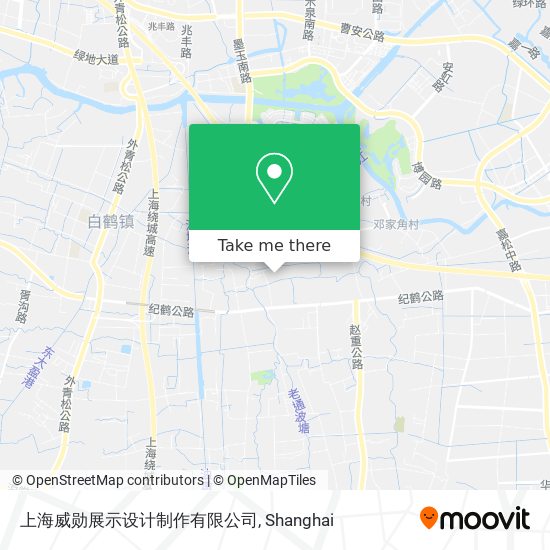 上海威勋展示设计制作有限公司 map