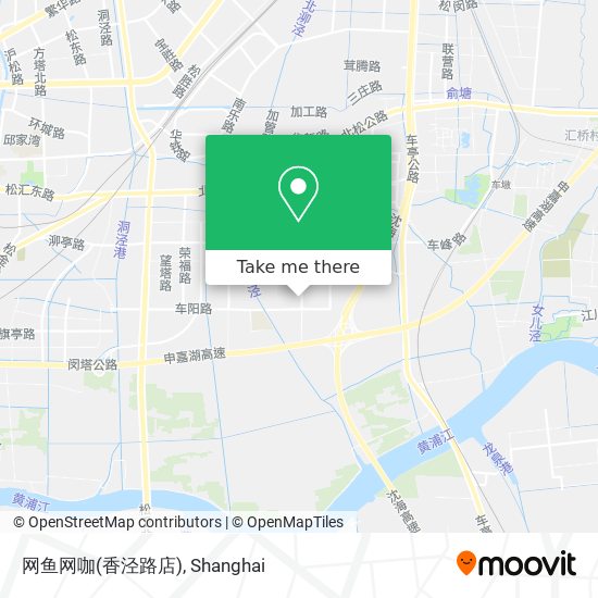 网鱼网咖(香泾路店) map