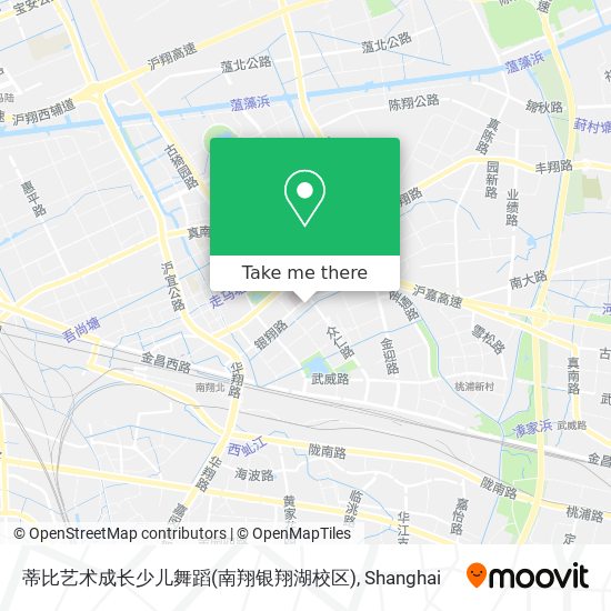 蒂比艺术成长少儿舞蹈(南翔银翔湖校区) map