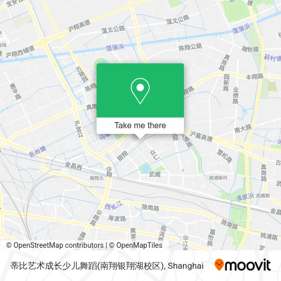 蒂比艺术成长少儿舞蹈(南翔银翔湖校区) map