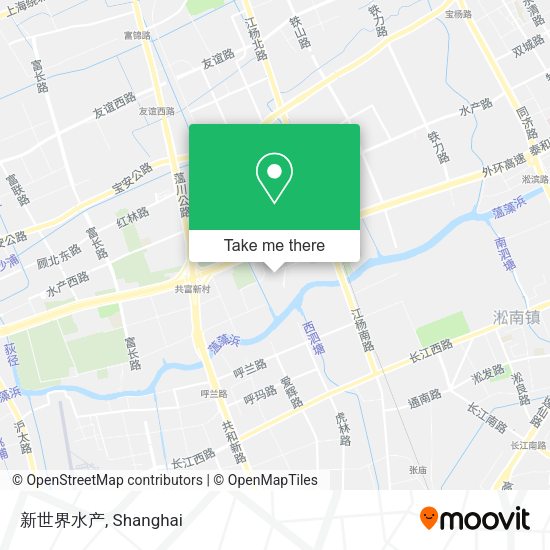 新世界水产 map