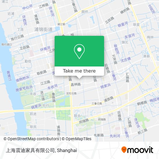 上海震迪家具有限公司 map