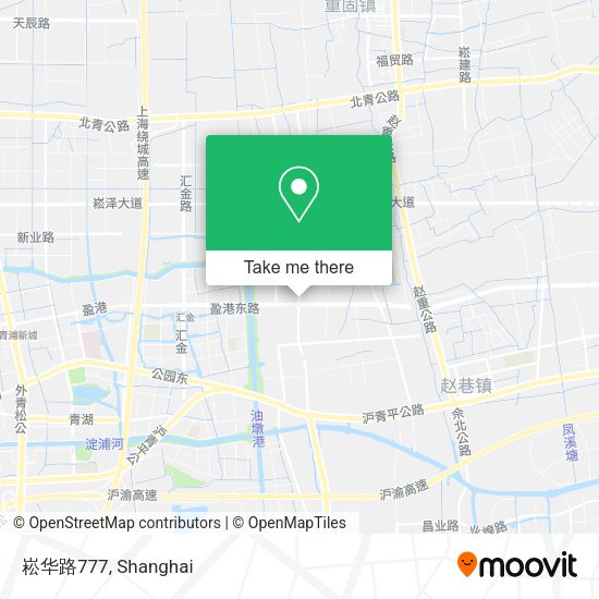 崧华路777 map