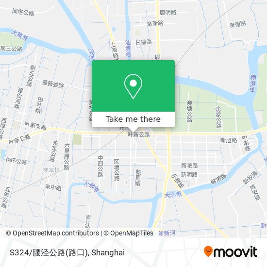 S324/腰泾公路(路口) map
