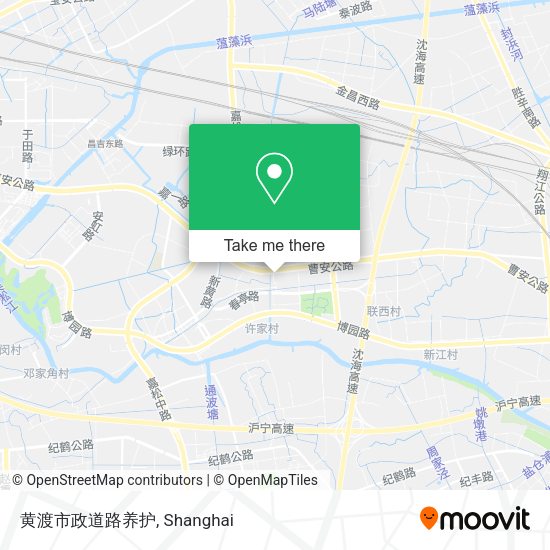 黄渡市政道路养护 map