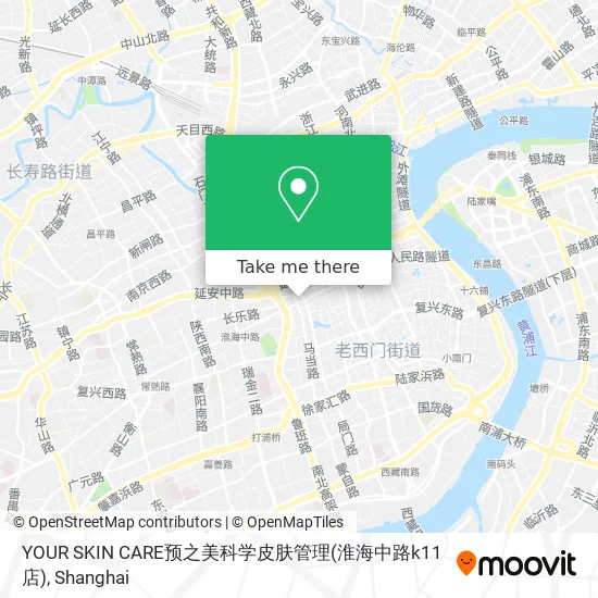 YOUR SKIN CARE预之美科学皮肤管理(淮海中路k11店) map