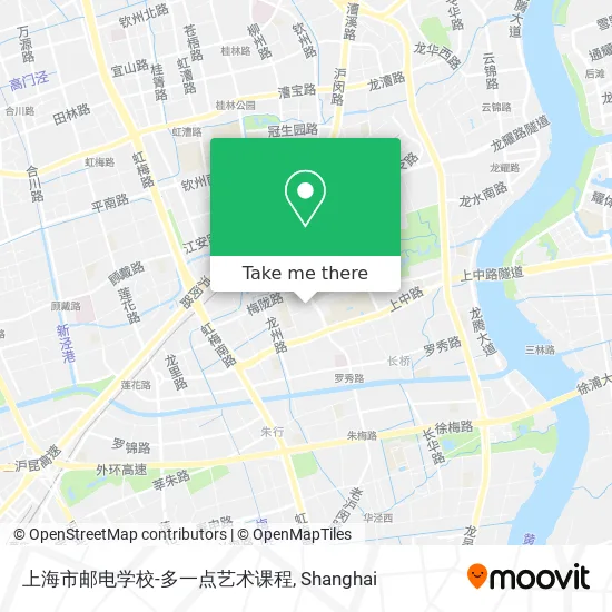 上海市邮电学校-多一点艺术课程 map
