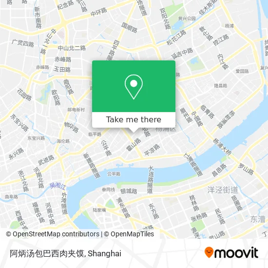 阿炳汤包巴西肉夹馍 map