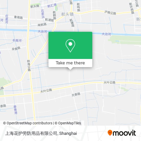 上海花护劳防用品有限公司 map