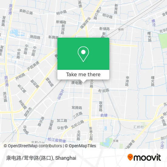 康电路/茸华路(路口) map