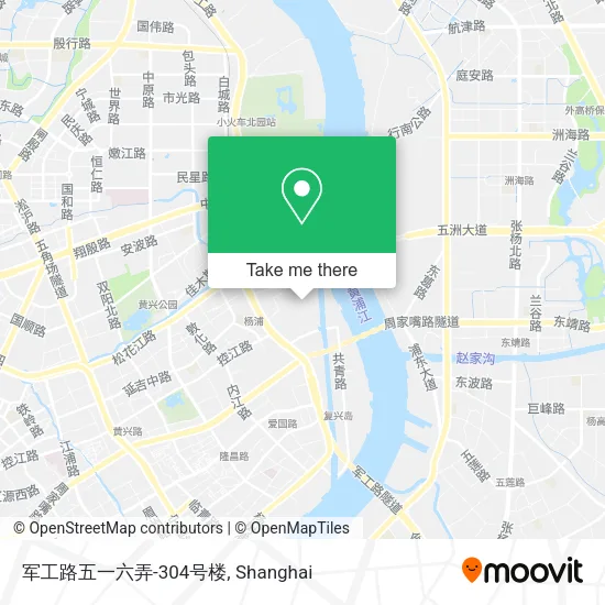军工路五一六弄-304号楼 map