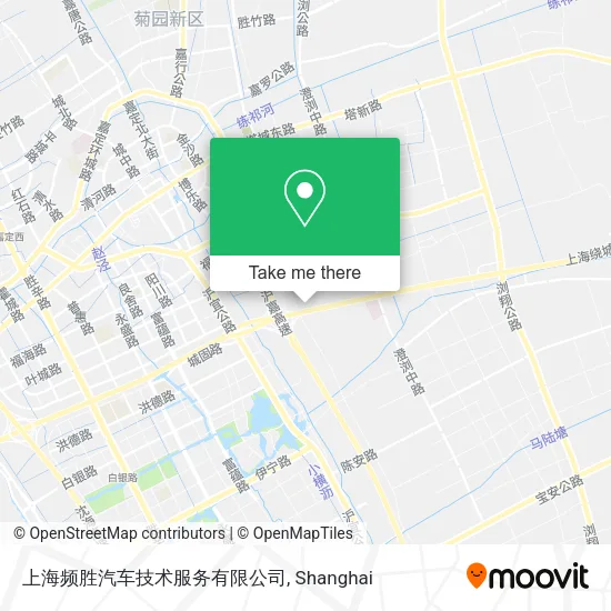 上海频胜汽车技术服务有限公司 map
