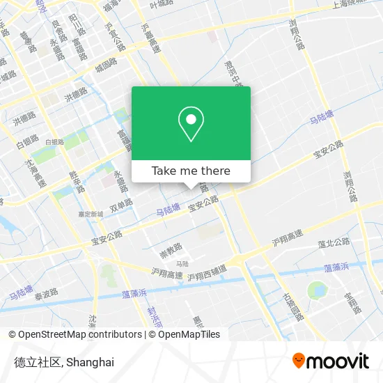 德立社区 map