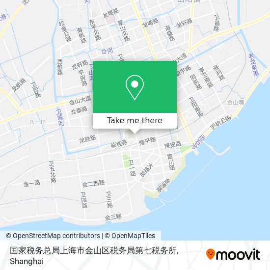 国家税务总局上海市金山区税务局第七税务所 map