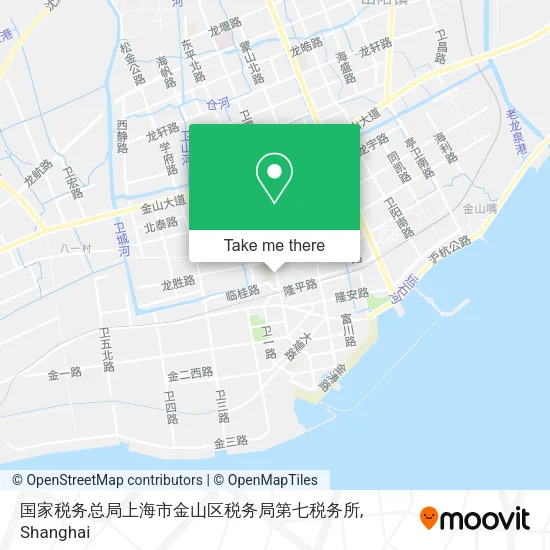 国家税务总局上海市金山区税务局第七税务所 map