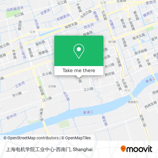 上海电机学院工业中心-西南门 map