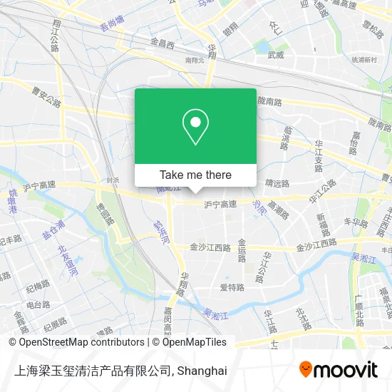 上海梁玉玺清洁产品有限公司 map