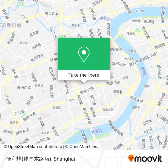 便利蜂(建国东路店) map