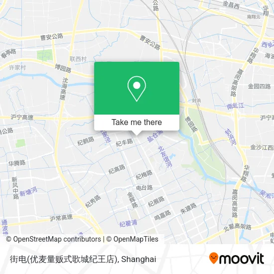 街电(优麦量贩式歌城纪王店) map
