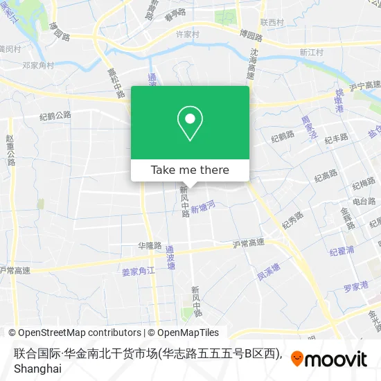 联合国际·华金南北干货市场(华志路五五五号B区西) map