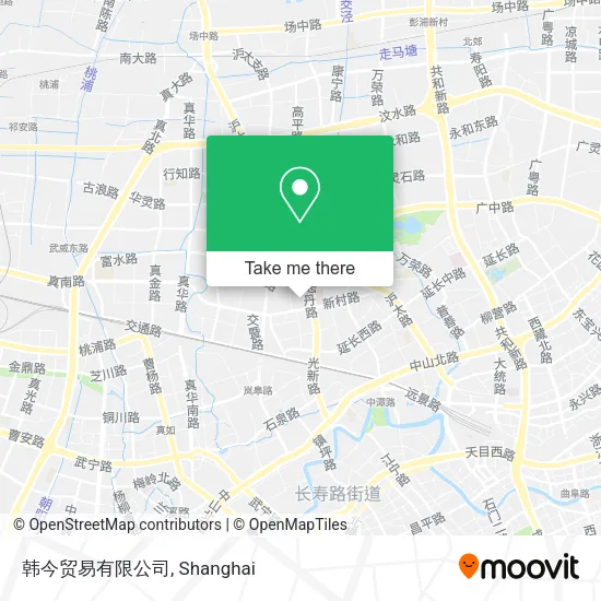韩今贸易有限公司 map