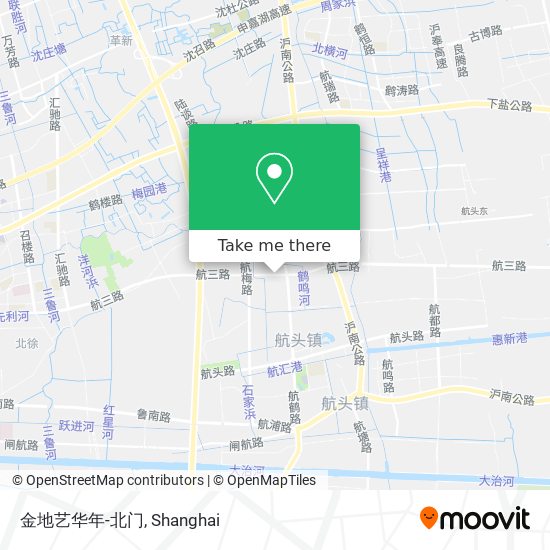 金地艺华年-北门 map
