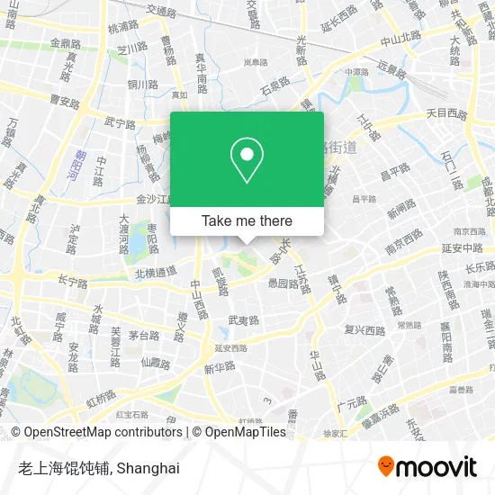 老上海馄饨铺 map