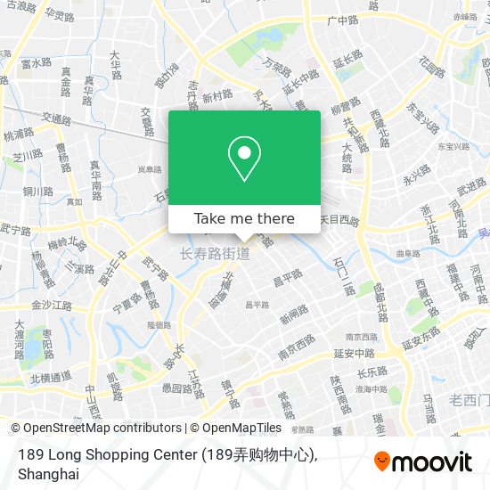189 Long Shopping Center (189弄购物中心) map