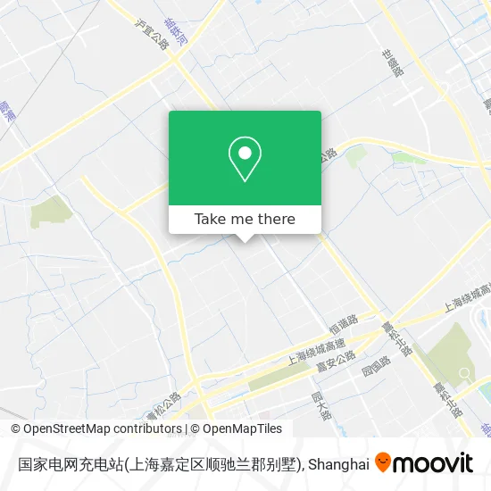 国家电网充电站(上海嘉定区顺驰兰郡别墅) map