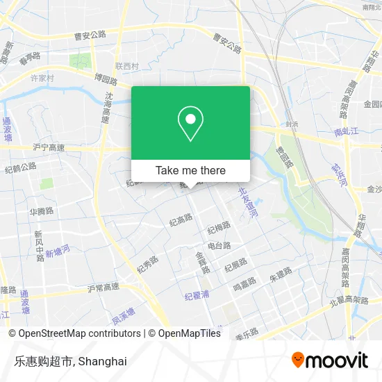 乐惠购超市 map