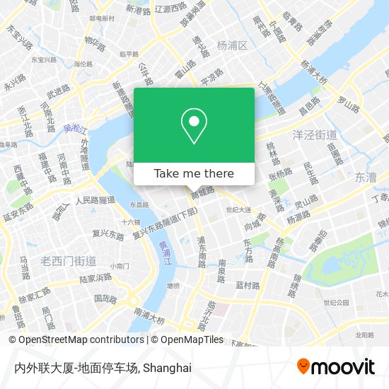 内外联大厦-地面停车场 map