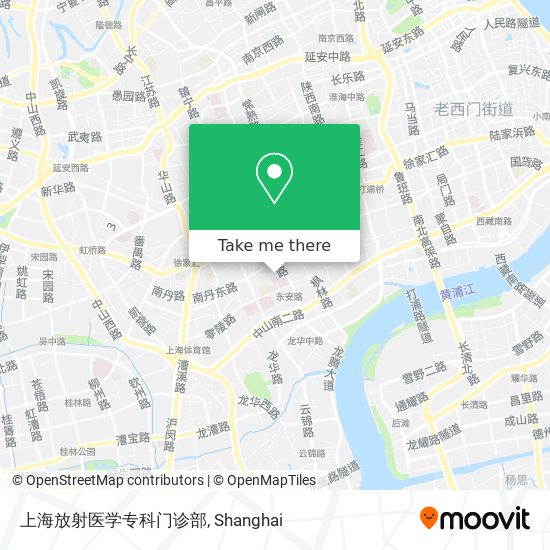 上海放射医学专科门诊部 map