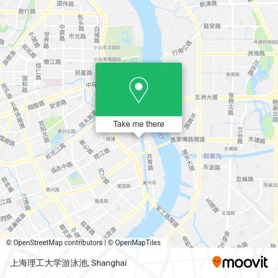 上海理工大学游泳池 map