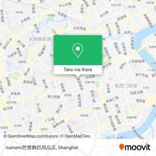 numero芭蕾舞蹈用品店 map