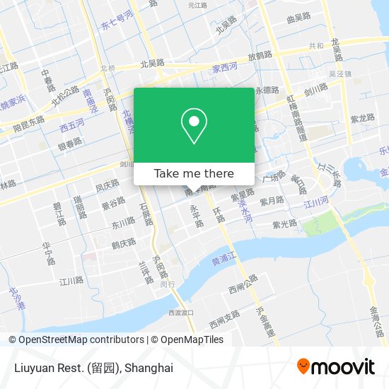 Liuyuan Rest. (留园) map