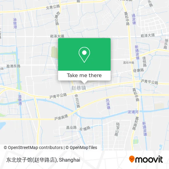 东北饺子馆(赵华路店) map