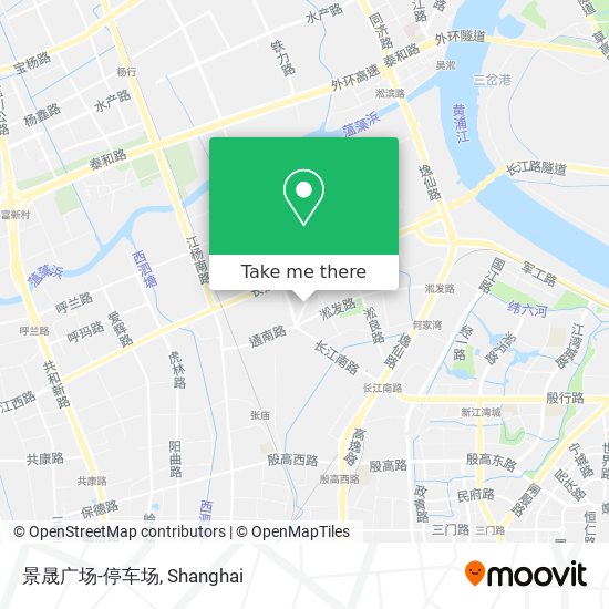 景晟广场-停车场 map
