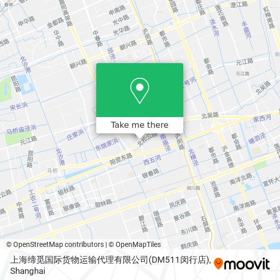 上海缔觅国际货物运输代理有限公司(DM511闵行店) map