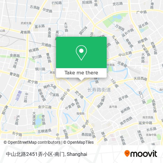 中山北路2451弄小区-南门 map