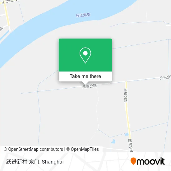 跃进新村-东门 map