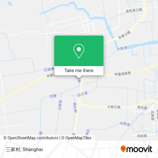三家村 map