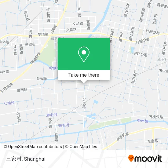 三家村 map