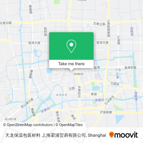 天龙保温包装材料   上海梁浦贸易有限公司 map