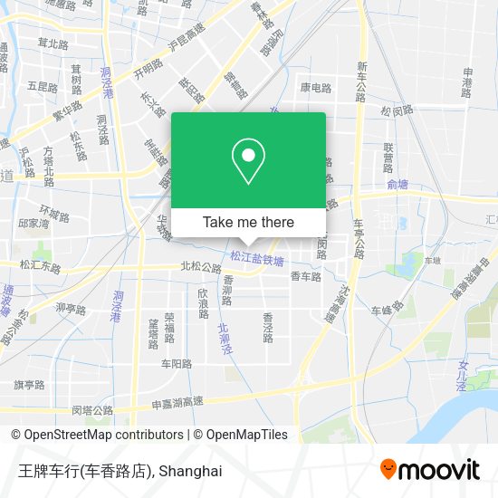 王牌车行(车香路店) map
