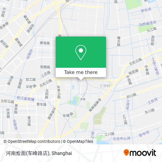 河南烩面(车峰路店) map