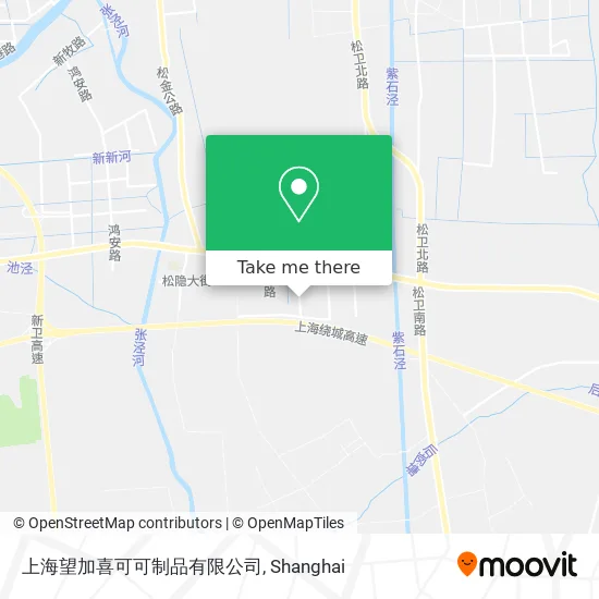 上海望加喜可可制品有限公司 map