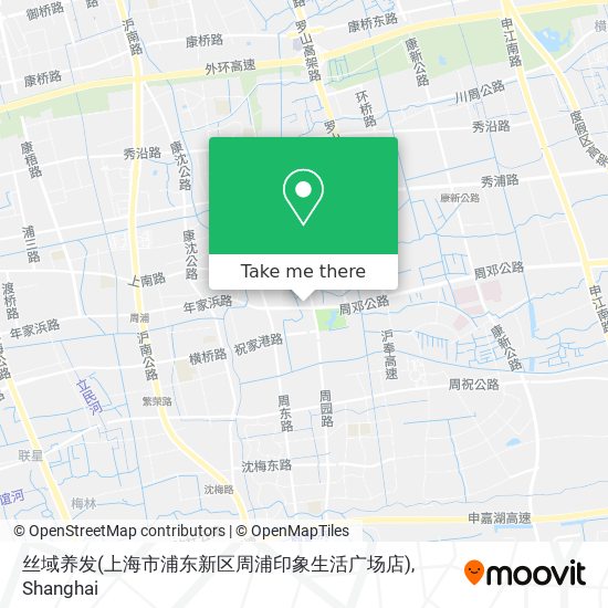 丝域养发(上海市浦东新区周浦印象生活广场店) map