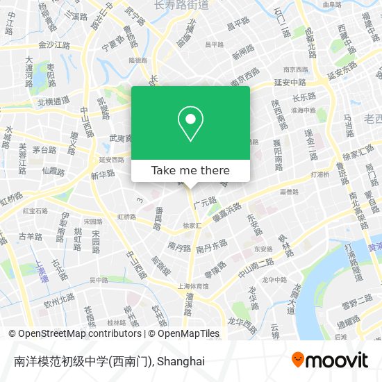 南洋模范初级中学(西南门) map